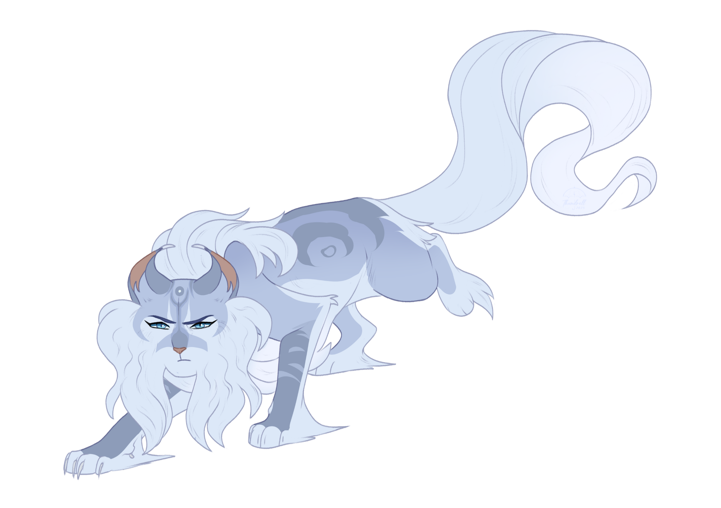 Regular Feral Headshot shaded - Ebi